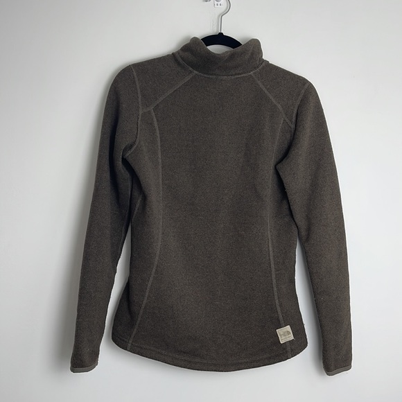 The north face brown sweater size small - Picture 4 of 4